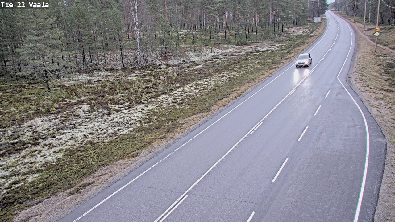 Kelikamerat Kuva Tie 22 Vaala, Vaala, Pohjois-Pohjanmaa