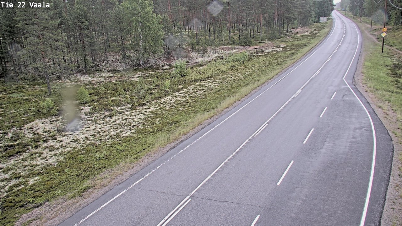 Kelikamerat Kuva Tie 22 Vaala, Vaala, Pohjois-Pohjanmaa