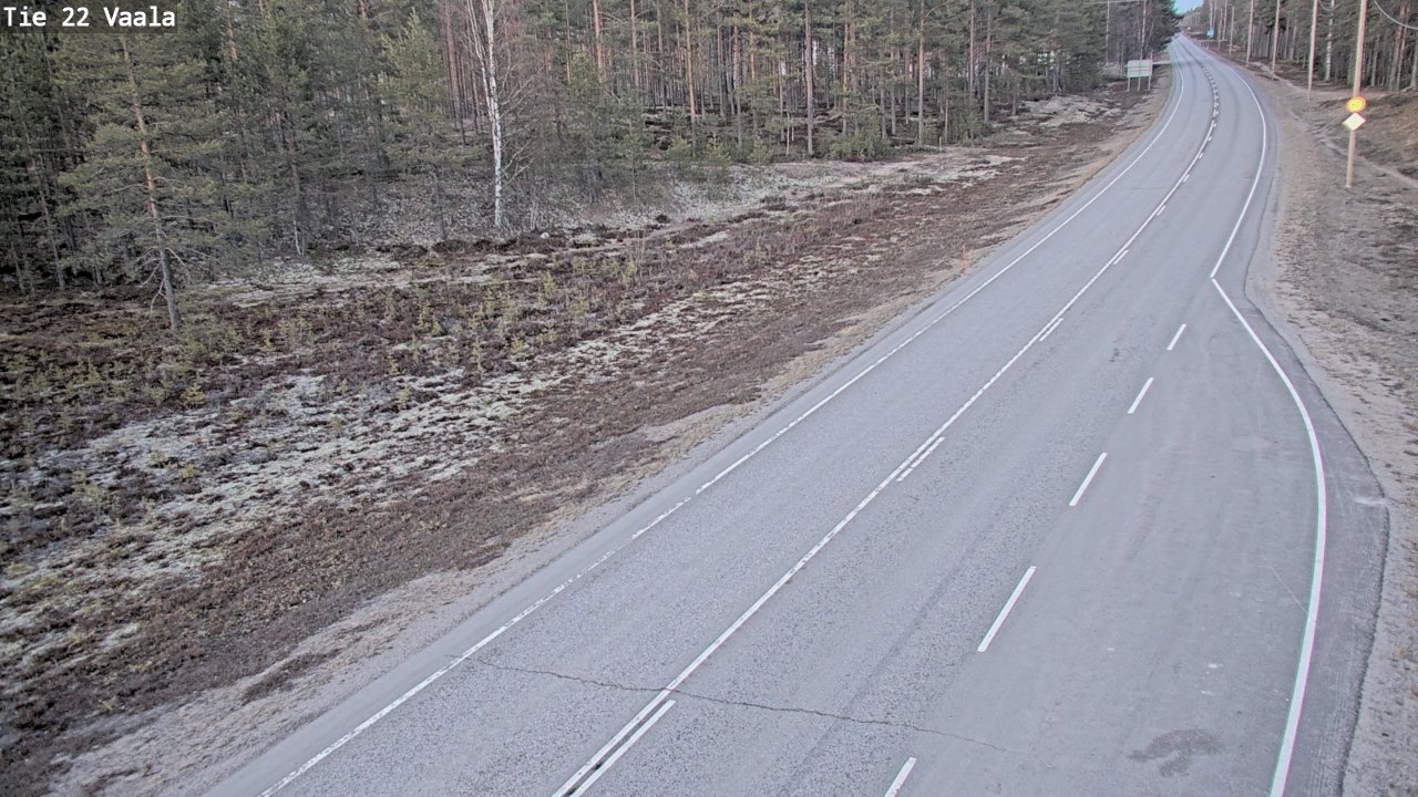 Kelikamerat Kuva Tie 22 Vaala, Vaala, Pohjois-Pohjanmaa