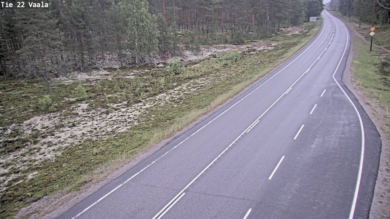 Kelikamerat Kuva Tie 22 Vaala, Vaala, Pohjois-Pohjanmaa