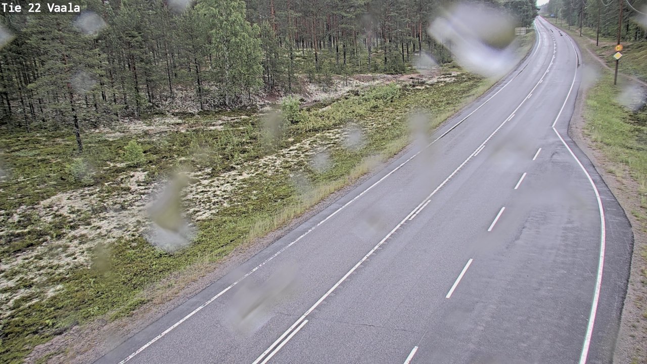 Kelikamerat Kuva Tie 22 Vaala, Vaala, Pohjois-Pohjanmaa