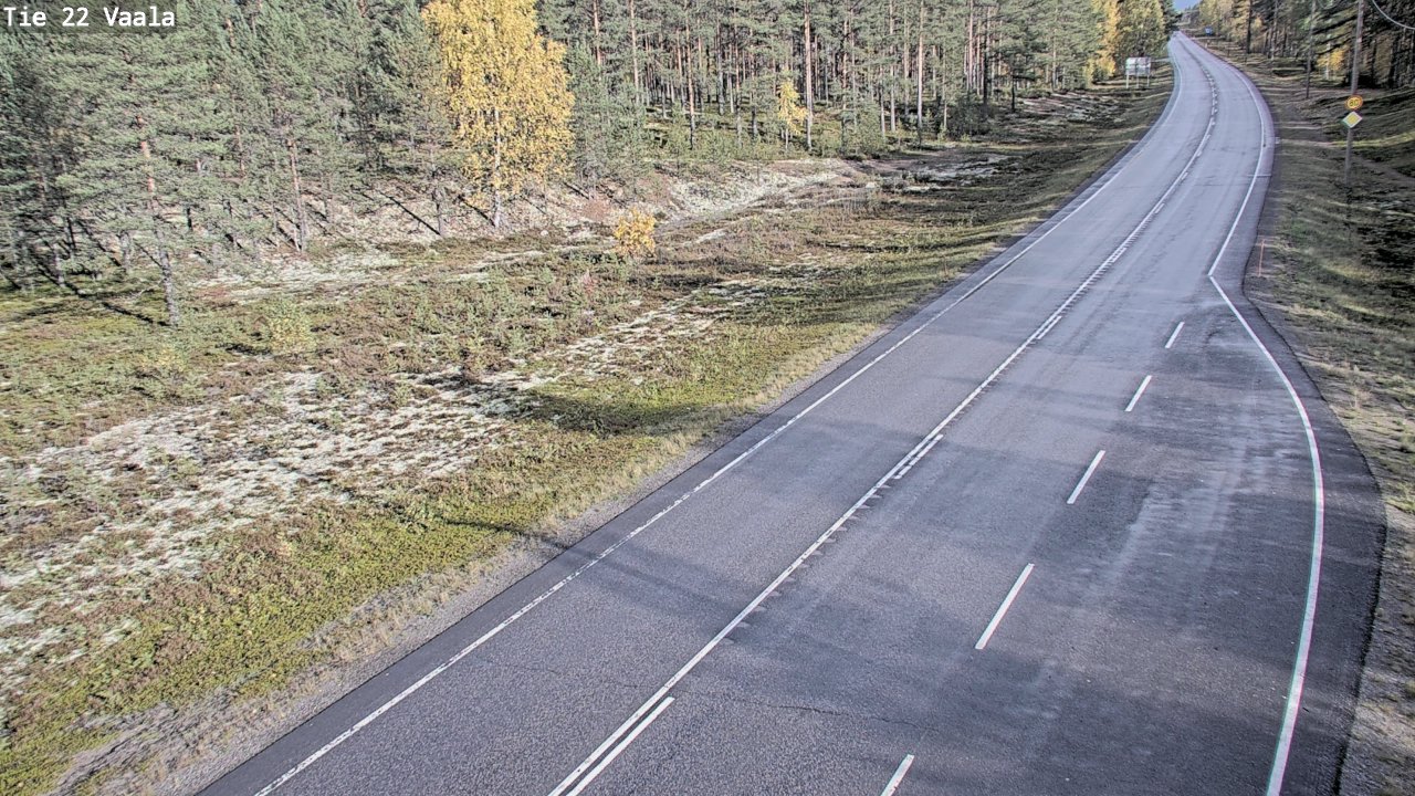 Kelikamerat Kuva Tie 22 Vaala, Vaala, Pohjois-Pohjanmaa