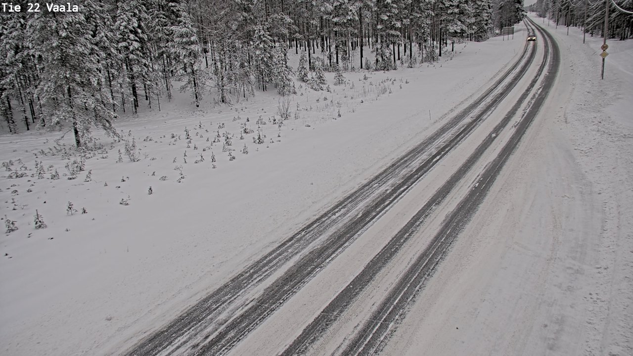 Kelikamerat Kuva Tie 22 Vaala, Vaala, Pohjois-Pohjanmaa