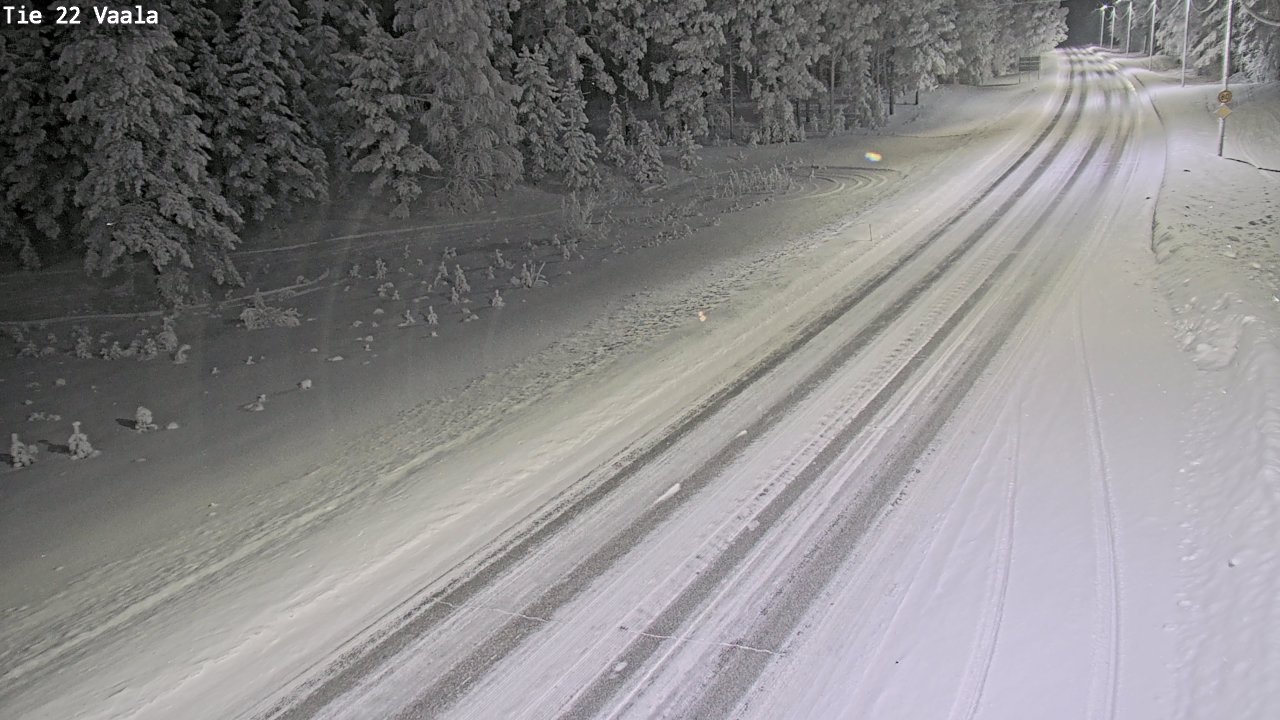 Kelikamerat Kuva Tie 22 Vaala, Vaala, Pohjois-Pohjanmaa