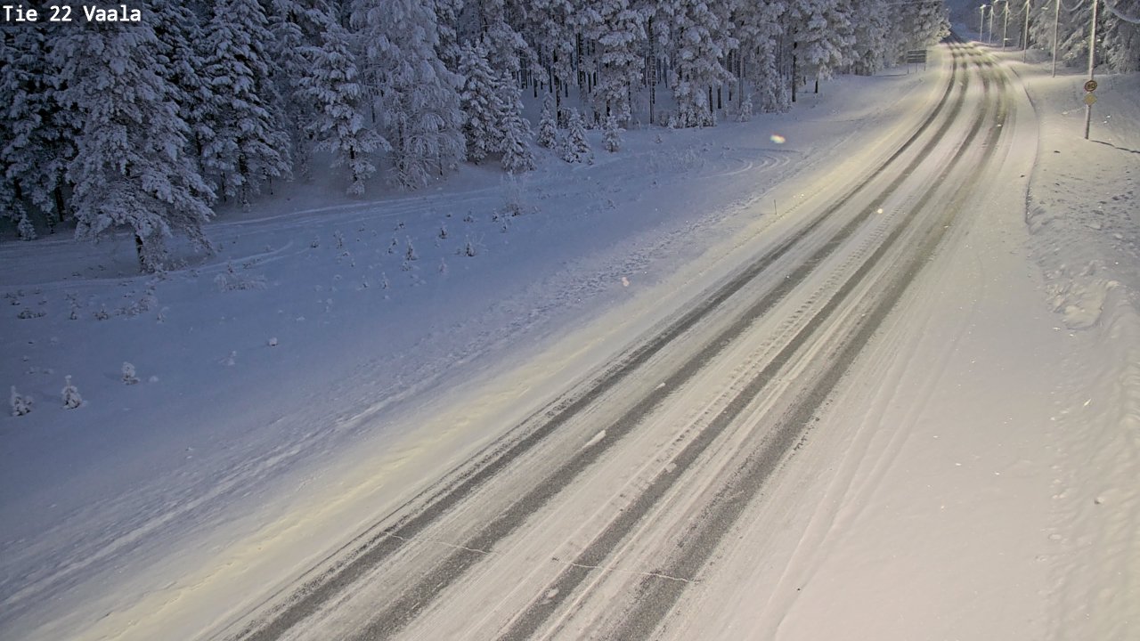 Kelikamerat Kuva Tie 22 Vaala, Vaala, Pohjois-Pohjanmaa
