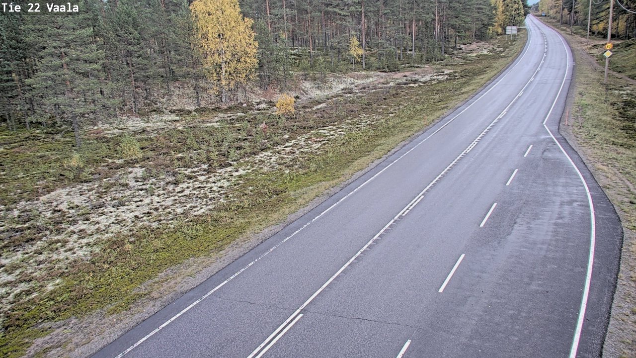 Kelikamerat Kuva Tie 22 Vaala, Vaala, Pohjois-Pohjanmaa
