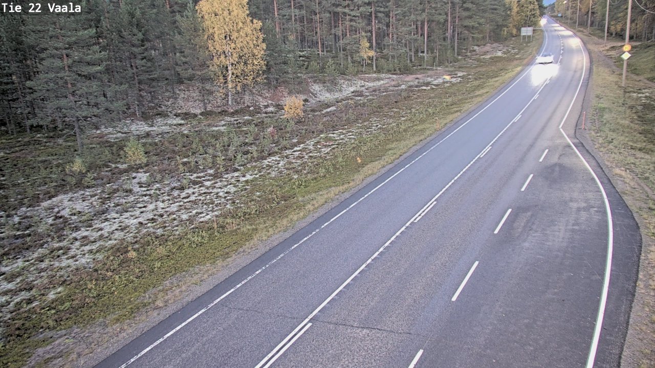 Kelikamerat Kuva Tie 22 Vaala, Vaala, Pohjois-Pohjanmaa