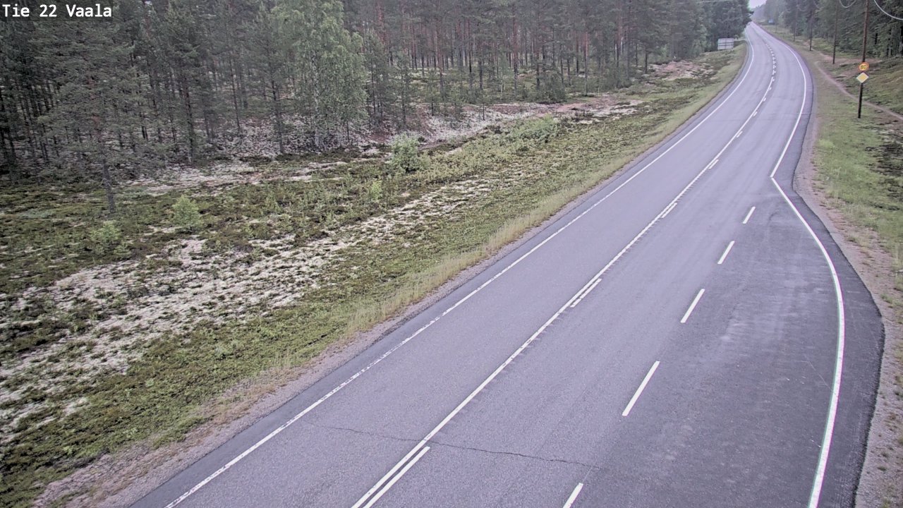 Kelikamerat Kuva Tie 22 Vaala, Vaala, Pohjois-Pohjanmaa