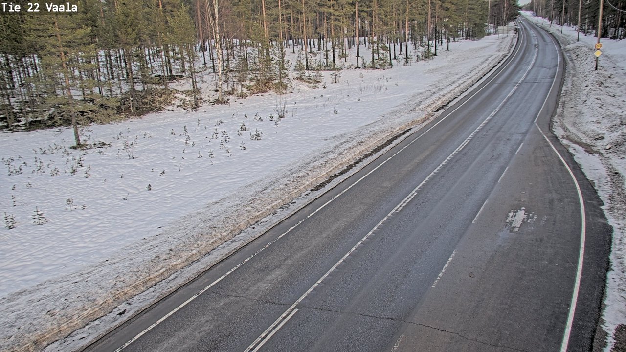 Kelikamerat Kuva Tie 22 Vaala, Vaala, Pohjois-Pohjanmaa