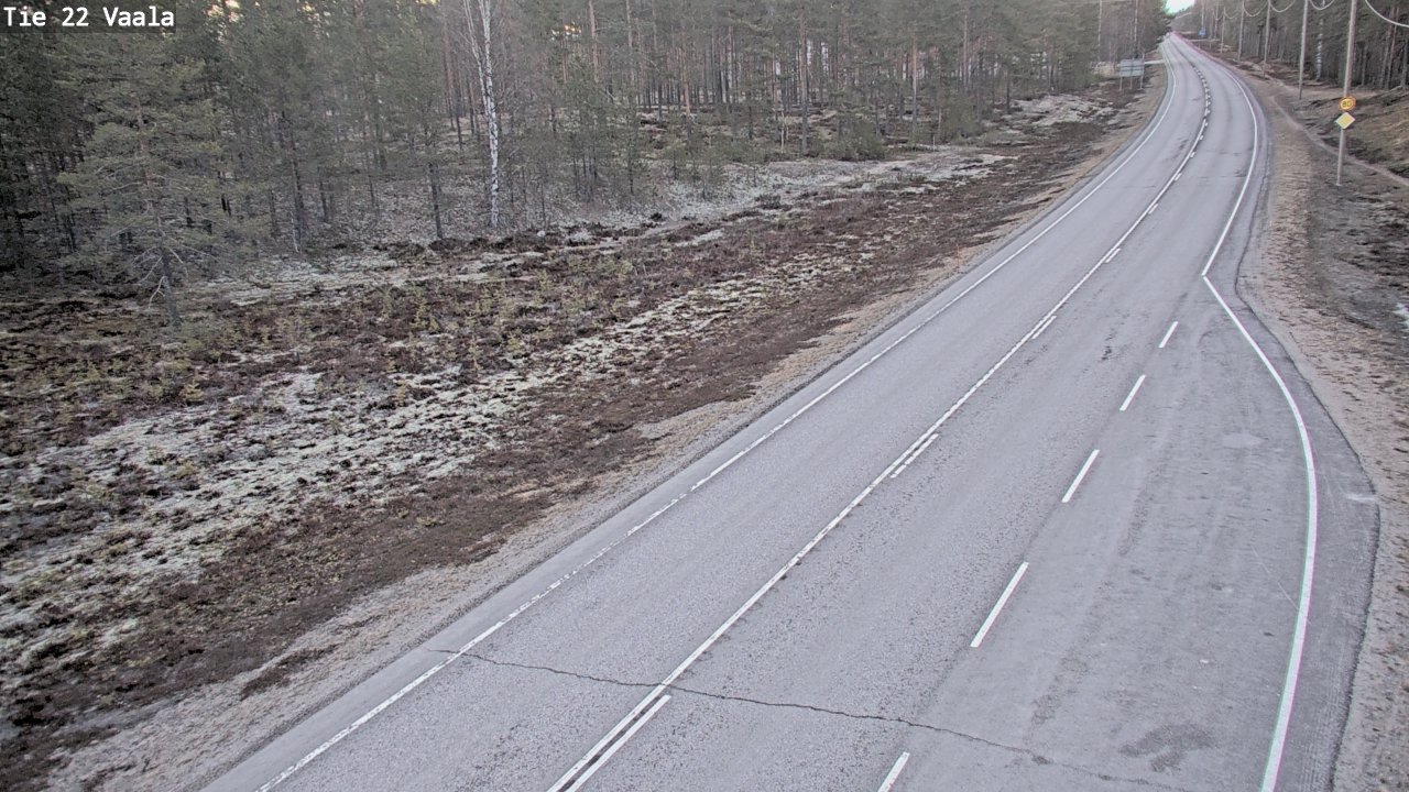 Kelikamerat Kuva Tie 22 Vaala, Vaala, Pohjois-Pohjanmaa