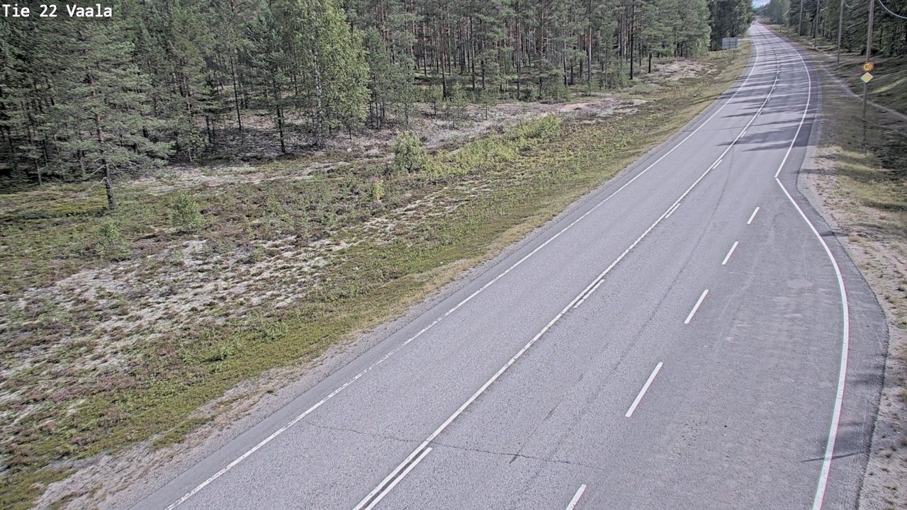 Kelikamerat Kuva Tie 22 Vaala, Vaala, Pohjois-Pohjanmaa