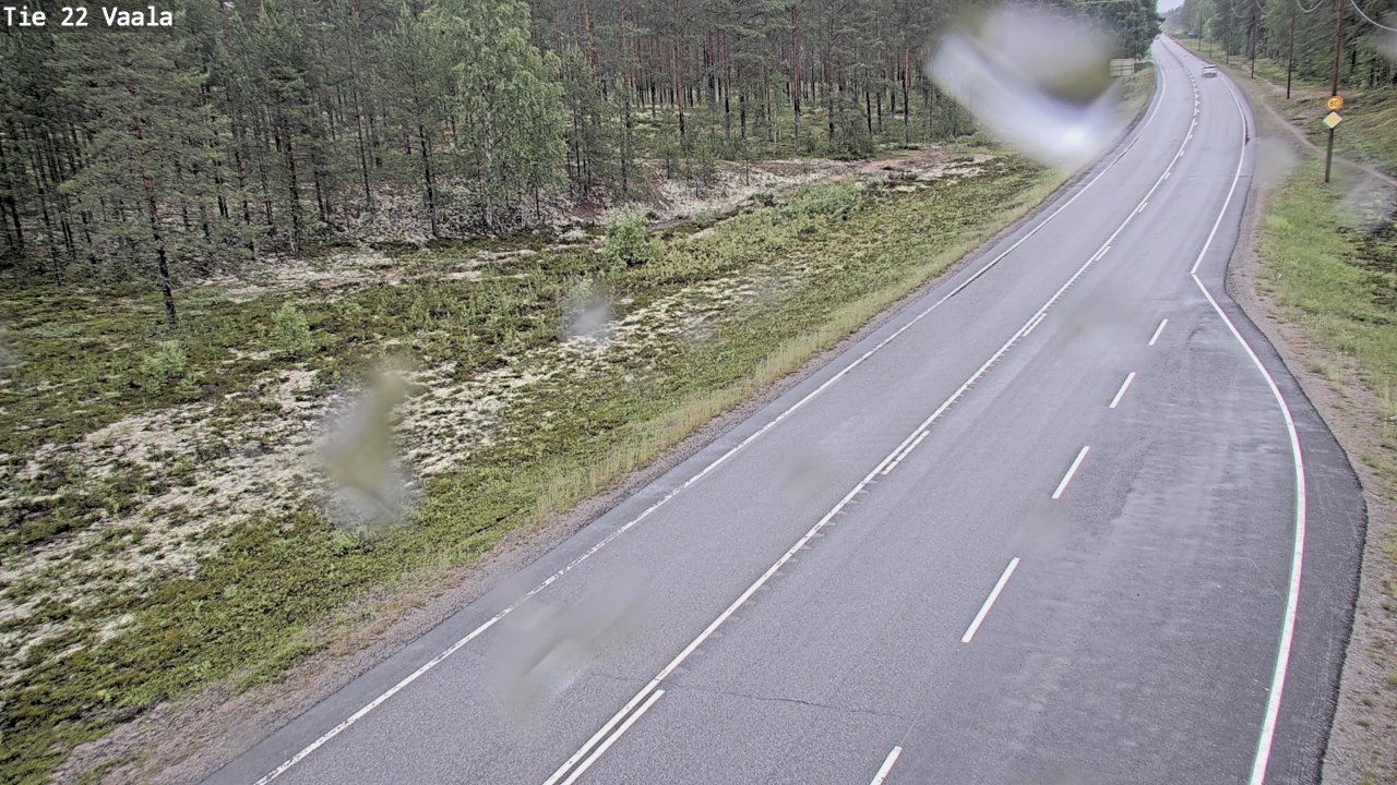 Kelikamerat Kuva Tie 22 Vaala, Vaala, Pohjois-Pohjanmaa