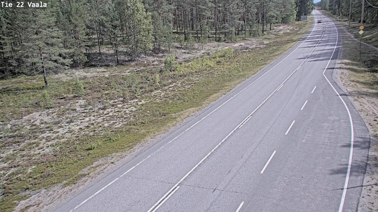 Kelikamerat Kuva Tie 22 Vaala, Vaala, Pohjois-Pohjanmaa