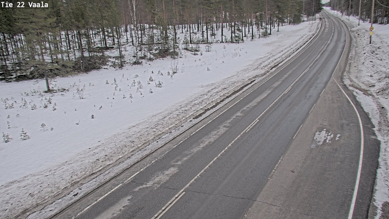 Kelikamerat Kuva Tie 22 Vaala, Vaala, Pohjois-Pohjanmaa