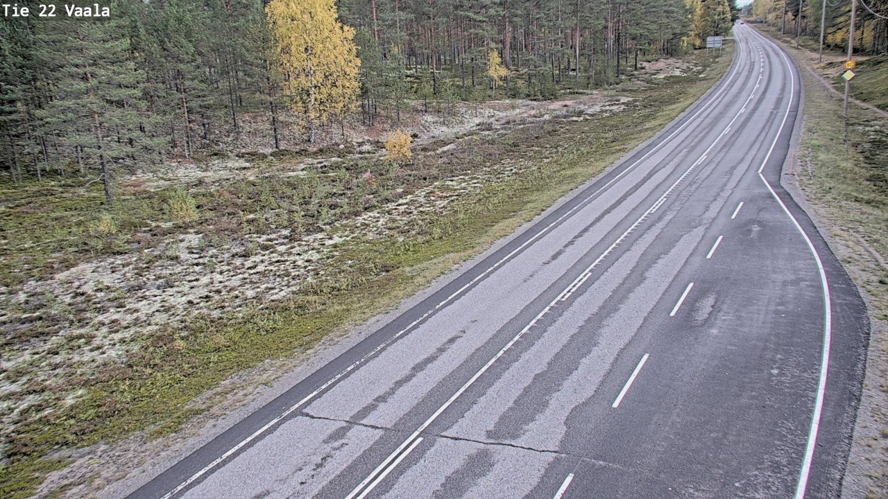 Kelikamerat Kuva Tie 22 Vaala, Vaala, Pohjois-Pohjanmaa