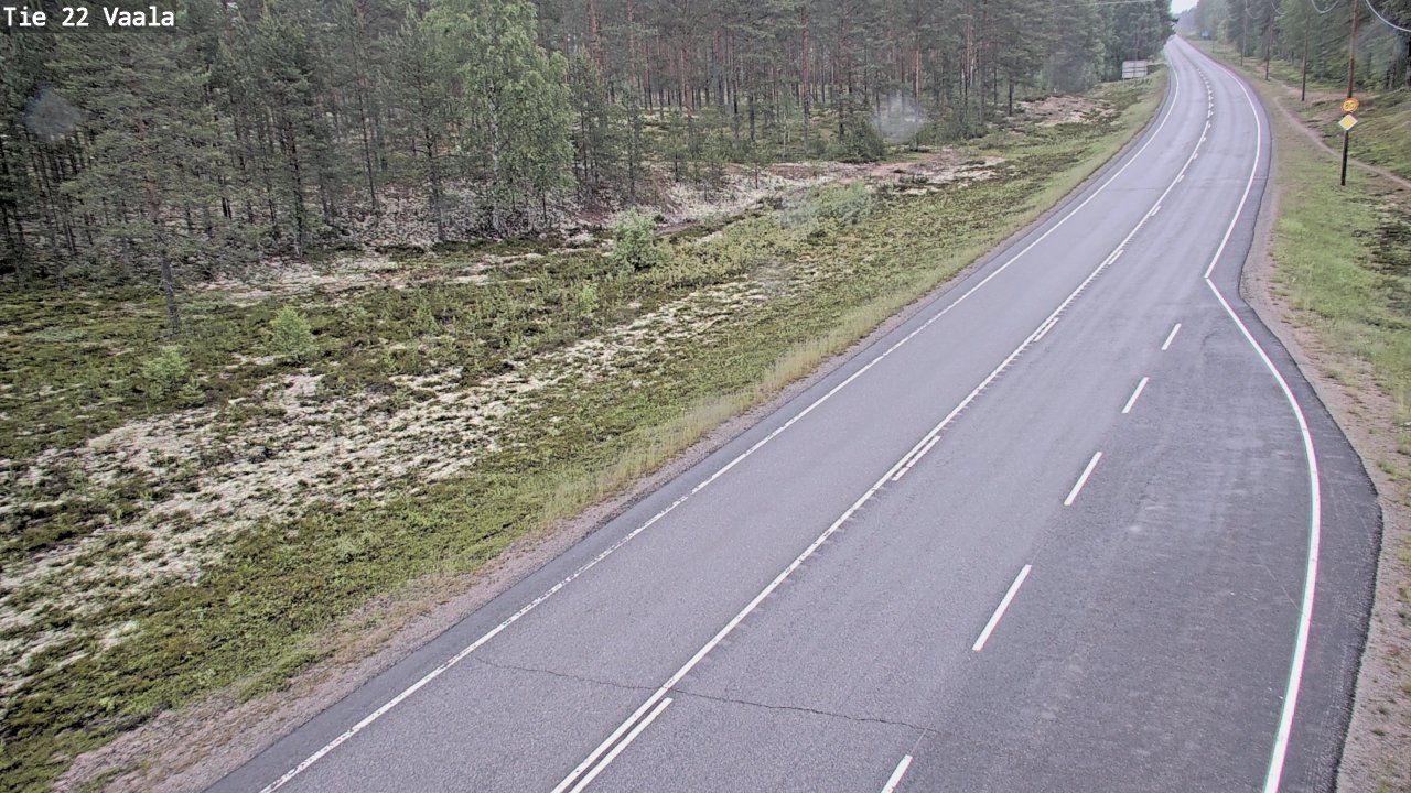Kelikamerat Kuva Tie 22 Vaala, Vaala, Pohjois-Pohjanmaa