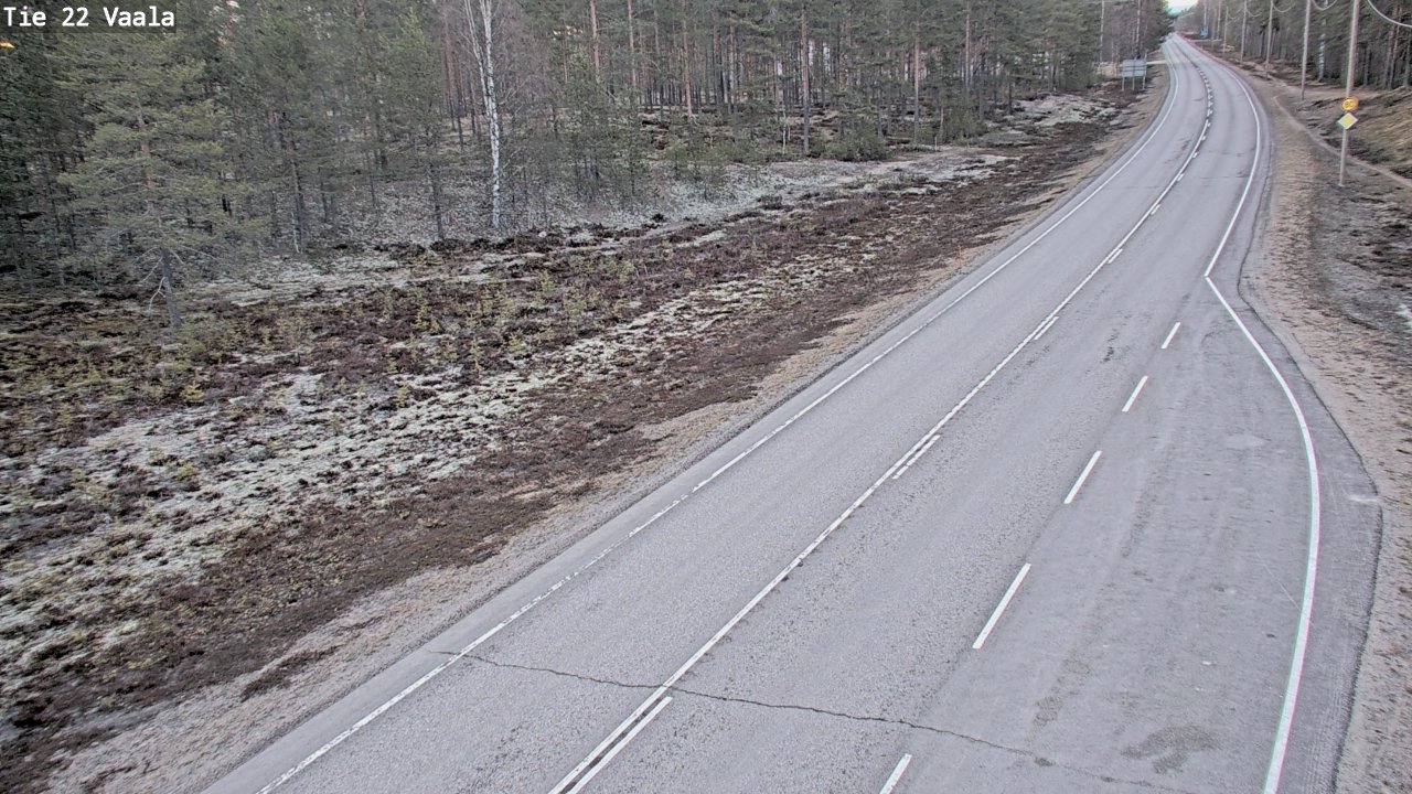 Kelikamerat Kuva Tie 22 Vaala, Vaala, Pohjois-Pohjanmaa