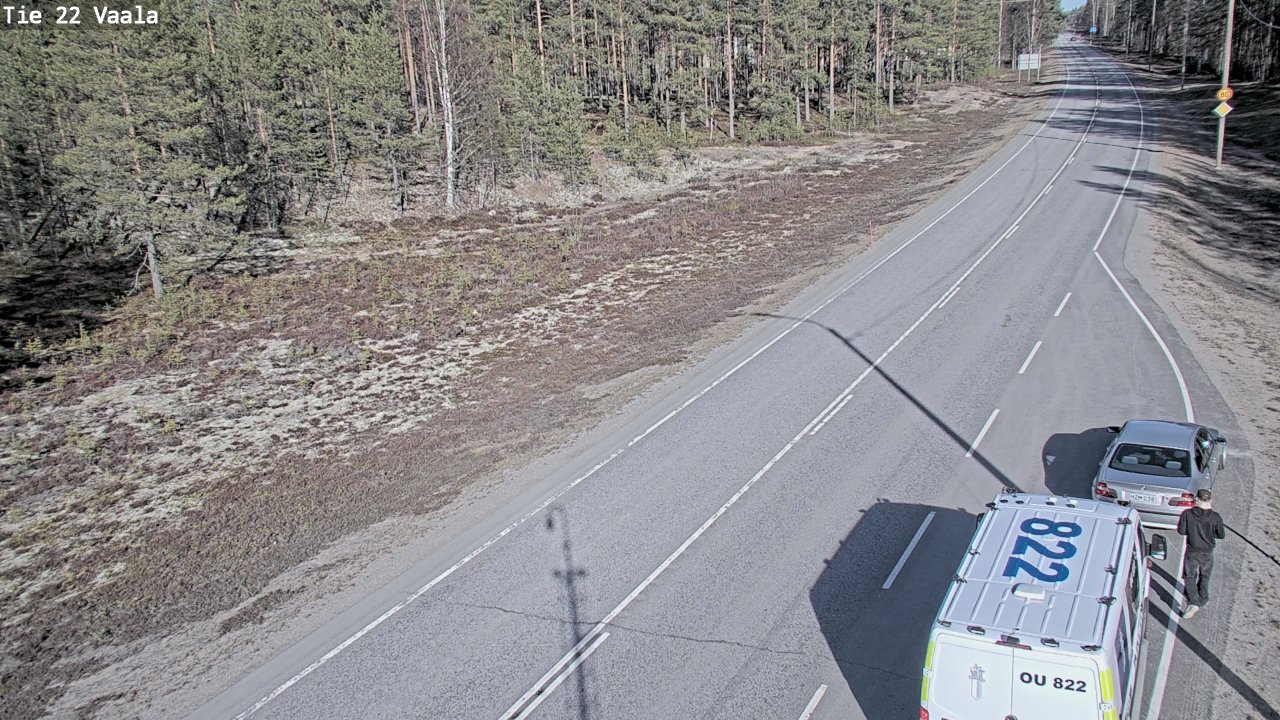Kelikamerat Kuva Tie 22 Vaala, Vaala, Pohjois-Pohjanmaa