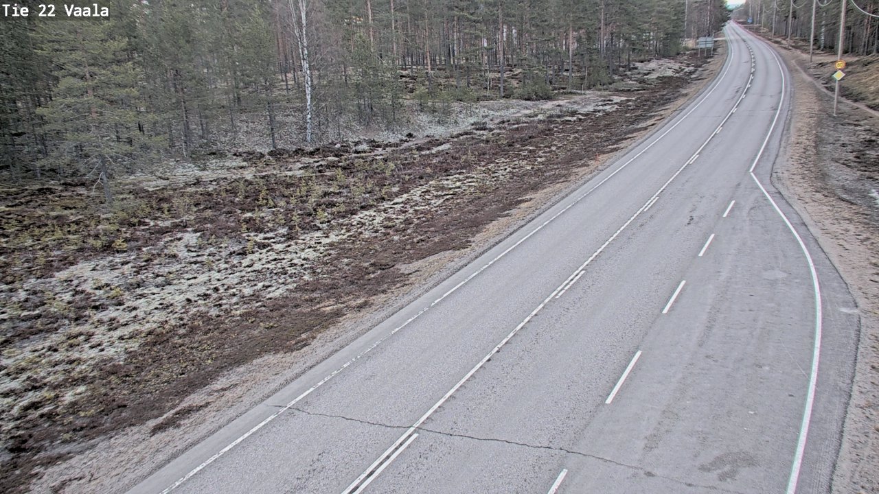 Kelikamerat Kuva Tie 22 Vaala, Vaala, Pohjois-Pohjanmaa