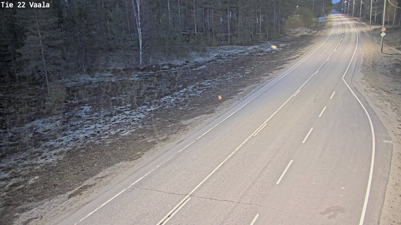 Kelikamerat Kuva Tie 22 Vaala, Vaala, Pohjois-Pohjanmaa