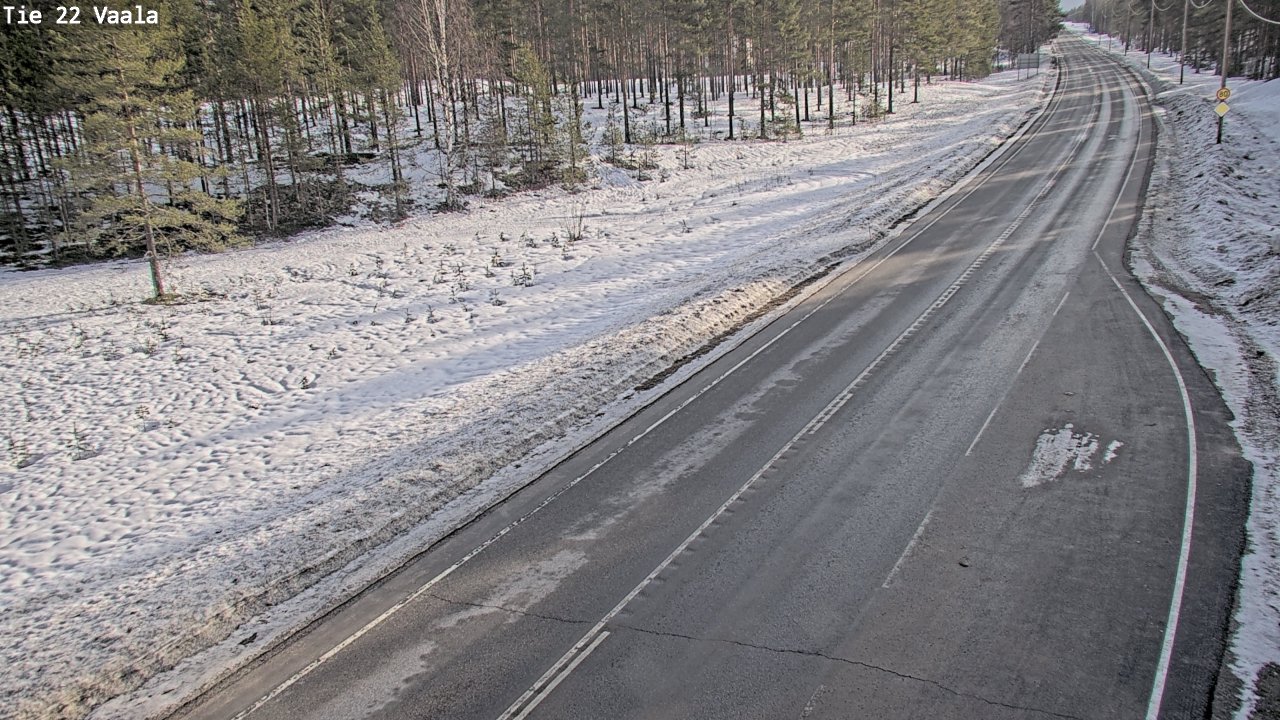 Kelikamerat Kuva Tie 22 Vaala, Vaala, Pohjois-Pohjanmaa
