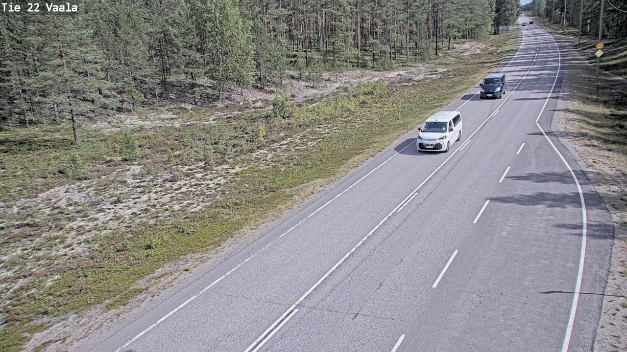 Kelikamerat Kuva Tie 22 Vaala, Vaala, Pohjois-Pohjanmaa