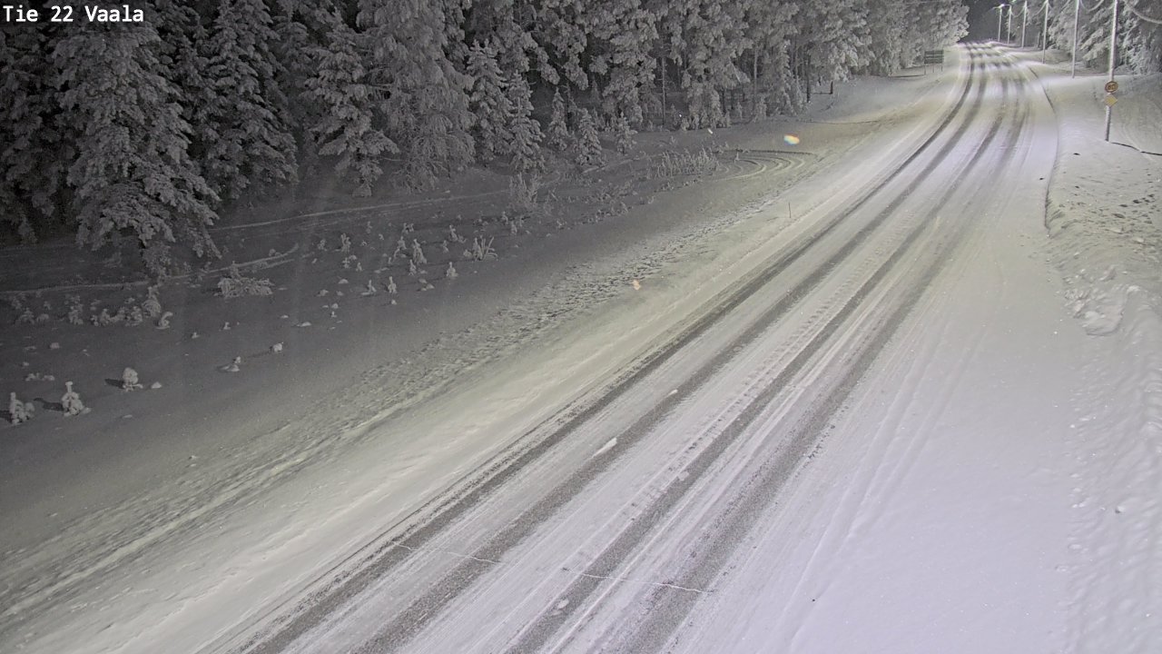 Kelikamerat Kuva Tie 22 Vaala, Vaala, Pohjois-Pohjanmaa