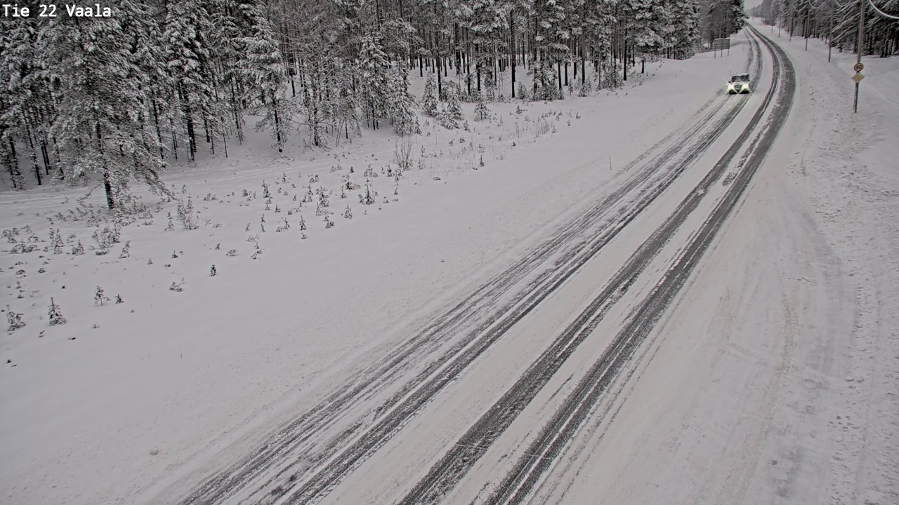 Kelikamerat Kuva Tie 22 Vaala, Vaala, Pohjois-Pohjanmaa