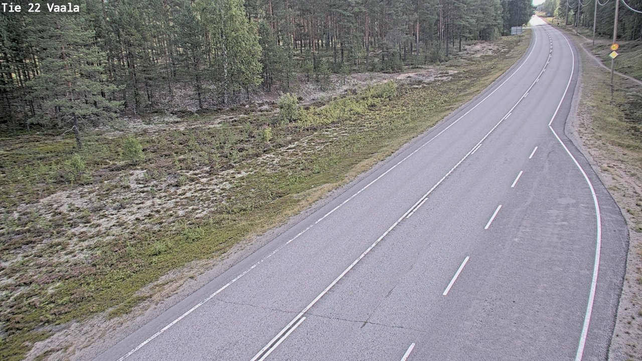 Kelikamerat Kuva Tie 22 Vaala, Vaala, Pohjois-Pohjanmaa
