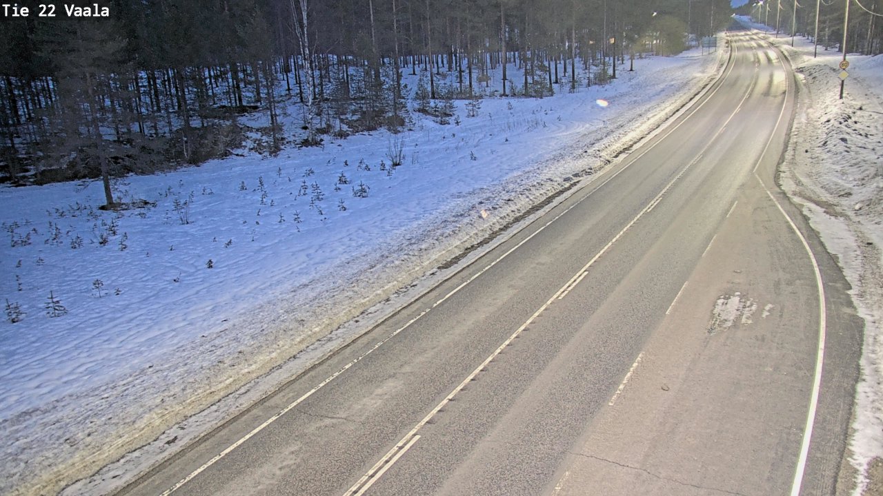 Kelikamerat Kuva Tie 22 Vaala, Vaala, Pohjois-Pohjanmaa