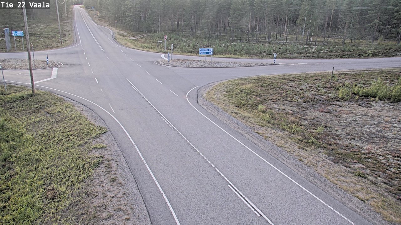 Kelikamerat Kuva Tie 22 Vaala, Vaala, Pohjois-Pohjanmaa