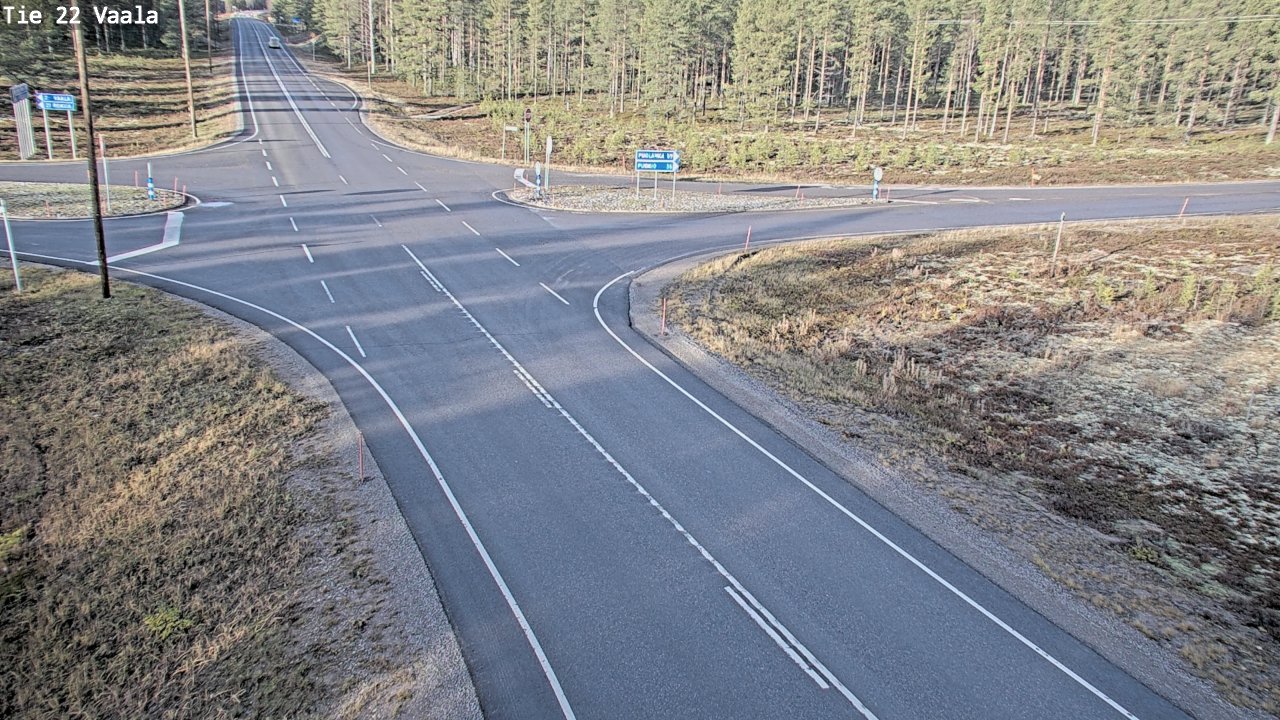 Kelikamerat Kuva Tie 22 Vaala, Vaala, Pohjois-Pohjanmaa