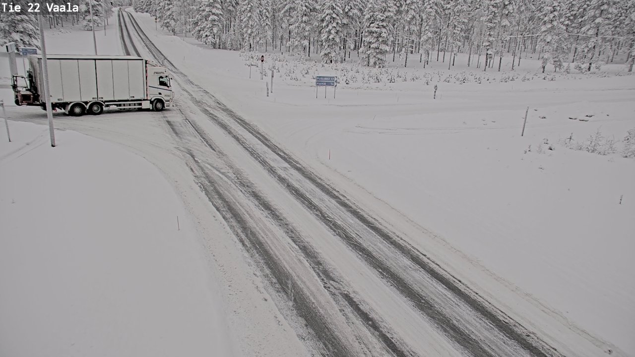Kelikamerat Kuva Tie 22 Vaala, Vaala, Pohjois-Pohjanmaa