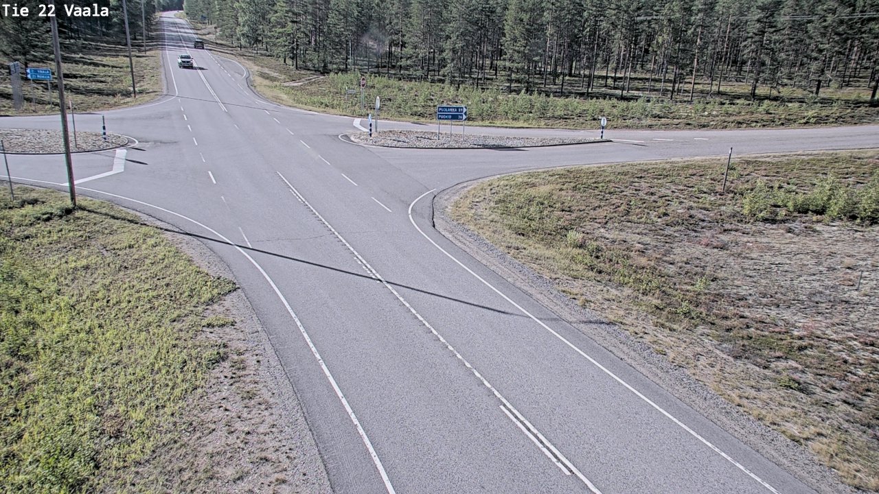 Kelikamerat Kuva Tie 22 Vaala, Vaala, Pohjois-Pohjanmaa