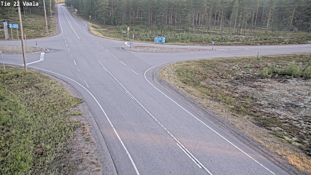 Kelikamerat Kuva Tie 22 Vaala, Vaala, Pohjois-Pohjanmaa