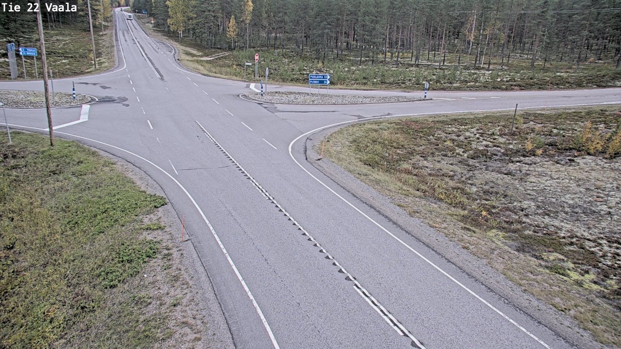 Kelikamerat Kuva Tie 22 Vaala, Vaala, Pohjois-Pohjanmaa