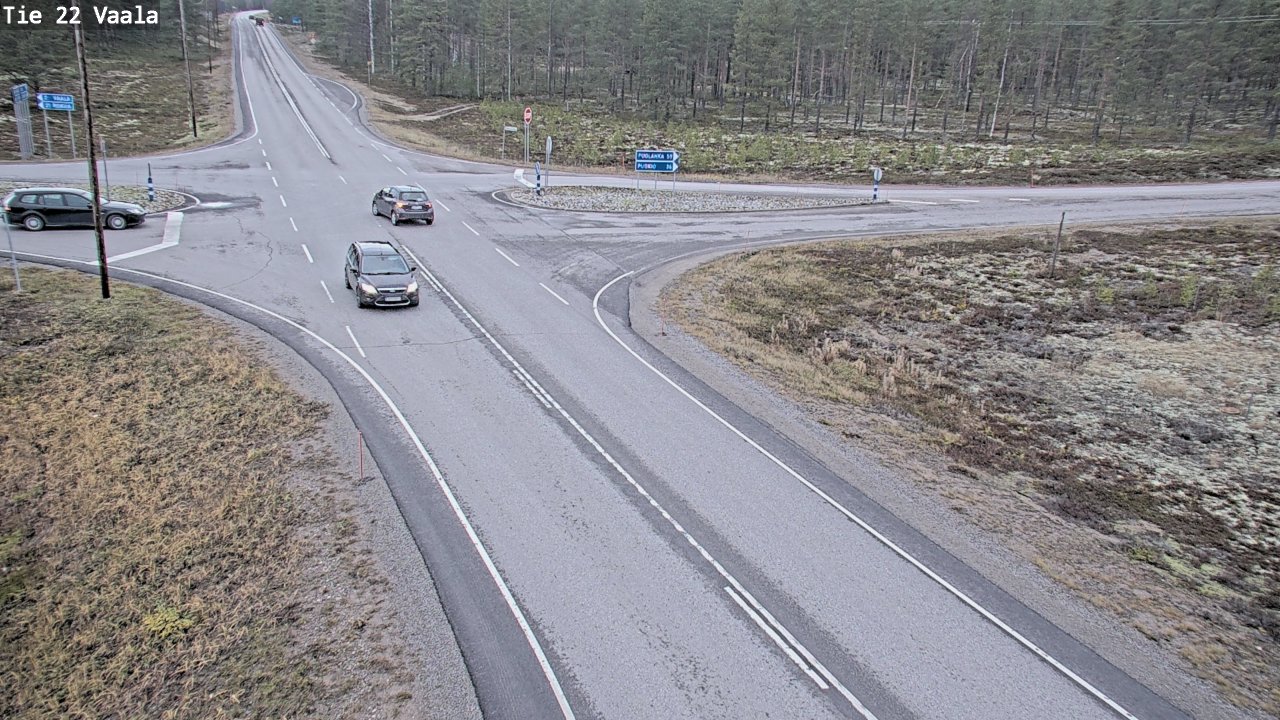 Kelikamerat Kuva Tie 22 Vaala, Vaala, Pohjois-Pohjanmaa