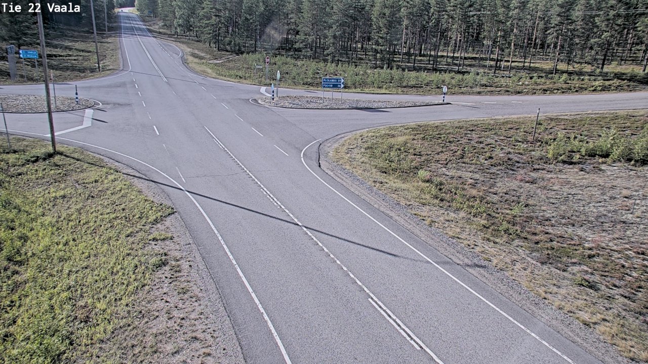 Kelikamerat Kuva Tie 22 Vaala, Vaala, Pohjois-Pohjanmaa