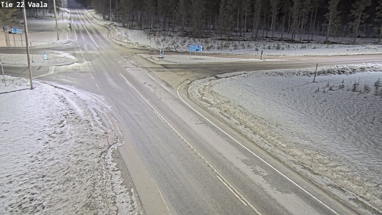 Kelikamerat Kuva Tie 22 Vaala, Vaala, Pohjois-Pohjanmaa