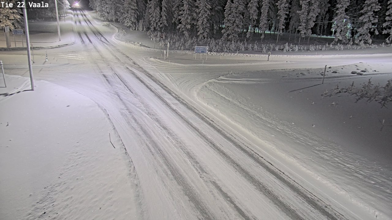 Kelikamerat Kuva Tie 22 Vaala, Vaala, Pohjois-Pohjanmaa