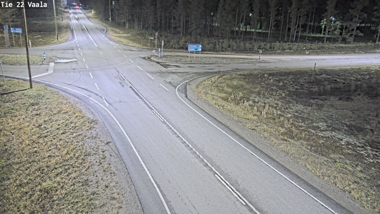 Kelikamerat Kuva Tie 22 Vaala, Vaala, Pohjois-Pohjanmaa