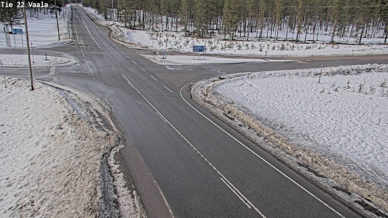 Kelikamerat Kuva Tie 22 Vaala, Vaala, Pohjois-Pohjanmaa