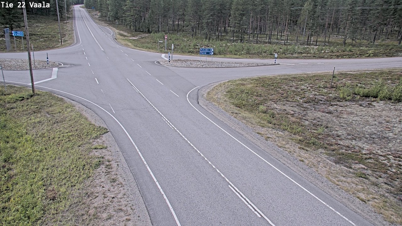 Kelikamerat Kuva Tie 22 Vaala, Vaala, Pohjois-Pohjanmaa