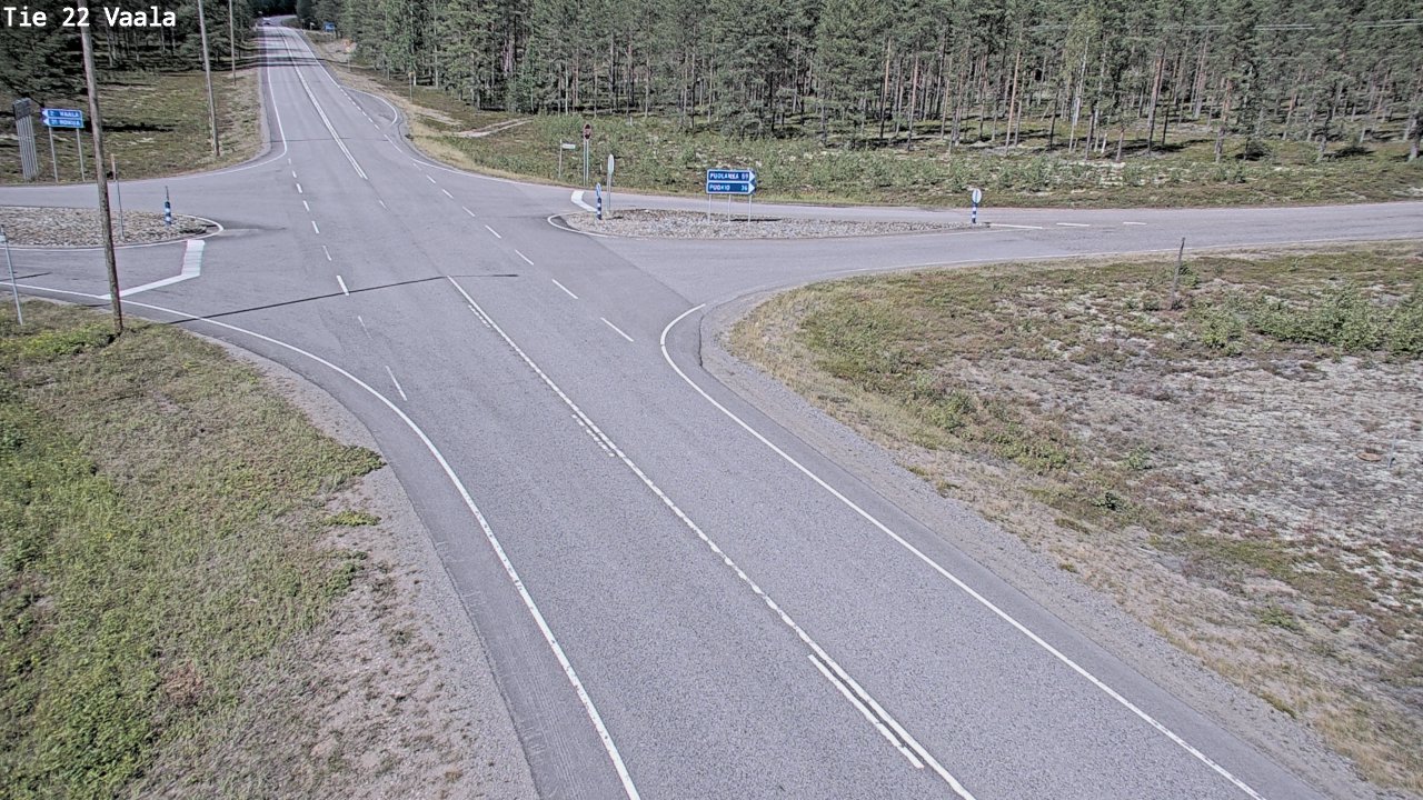 Kelikamerat Kuva Tie 22 Vaala, Vaala, Pohjois-Pohjanmaa
