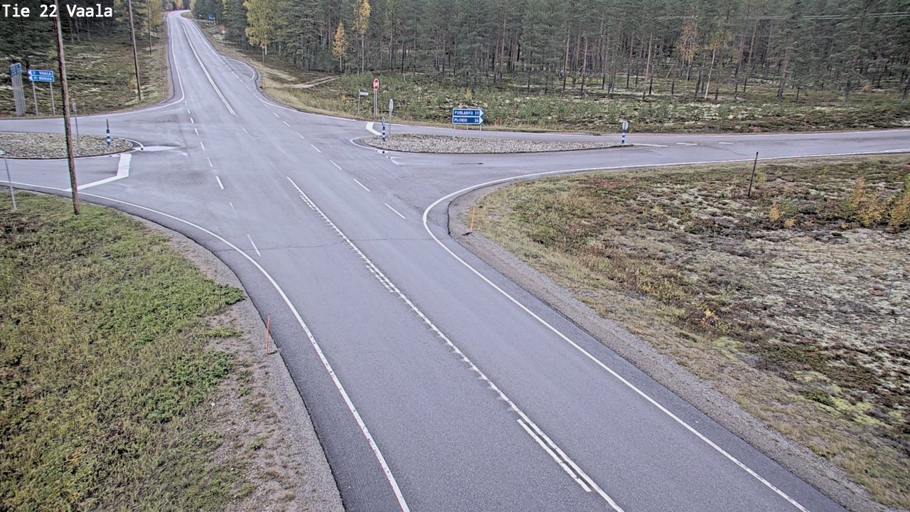 Kelikamerat Kuva Tie 22 Vaala, Vaala, Pohjois-Pohjanmaa