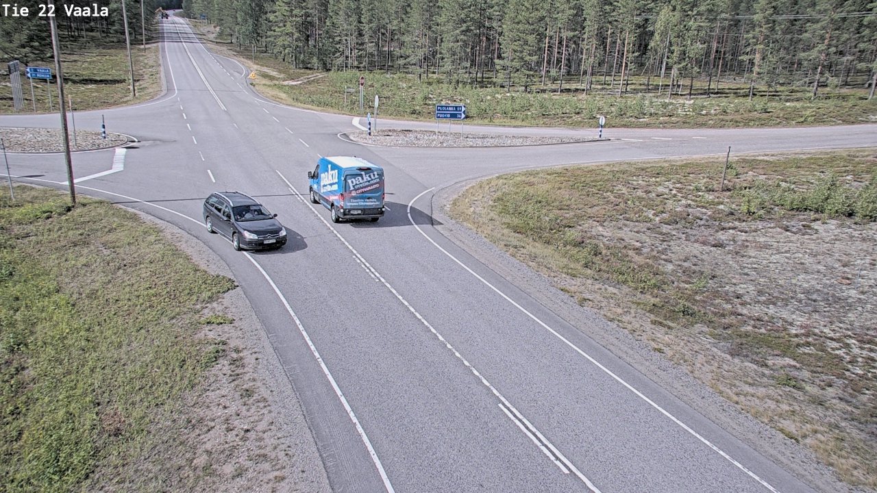 Kelikamerat Kuva Tie 22 Vaala, Vaala, Pohjois-Pohjanmaa