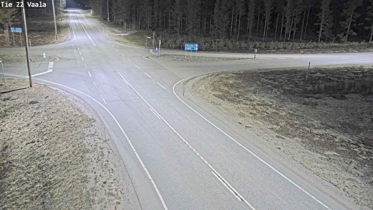 Kelikamerat Kuva Tie 22 Vaala, Vaala, Pohjois-Pohjanmaa