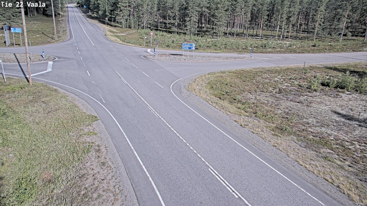 Kelikamerat Kuva Tie 22 Vaala, Vaala, Pohjois-Pohjanmaa