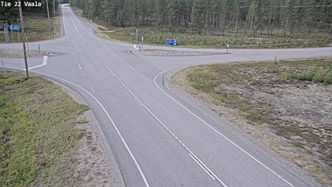 Kelikamerat Kuva Tie 22 Vaala, Vaala, Pohjois-Pohjanmaa