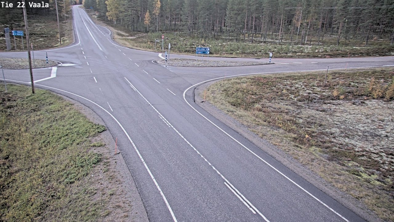 Kelikamerat Kuva Tie 22 Vaala, Vaala, Pohjois-Pohjanmaa